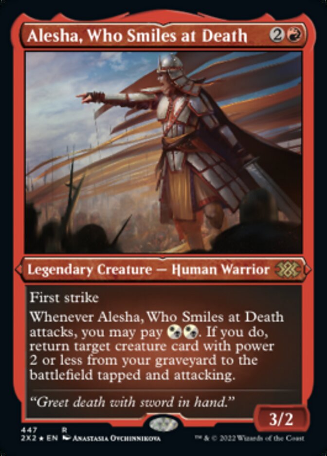 Alesha, Who Smiles at Death (ETCHED FOIL-ONLY)