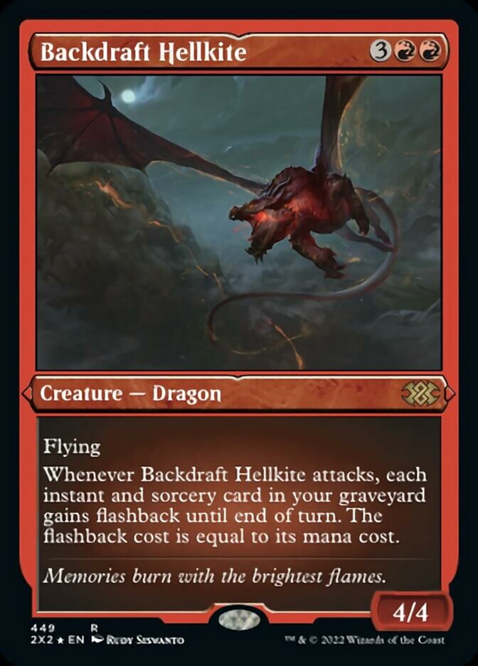 Backdraft Hellkite (ETCHED FOIL-ONLY)