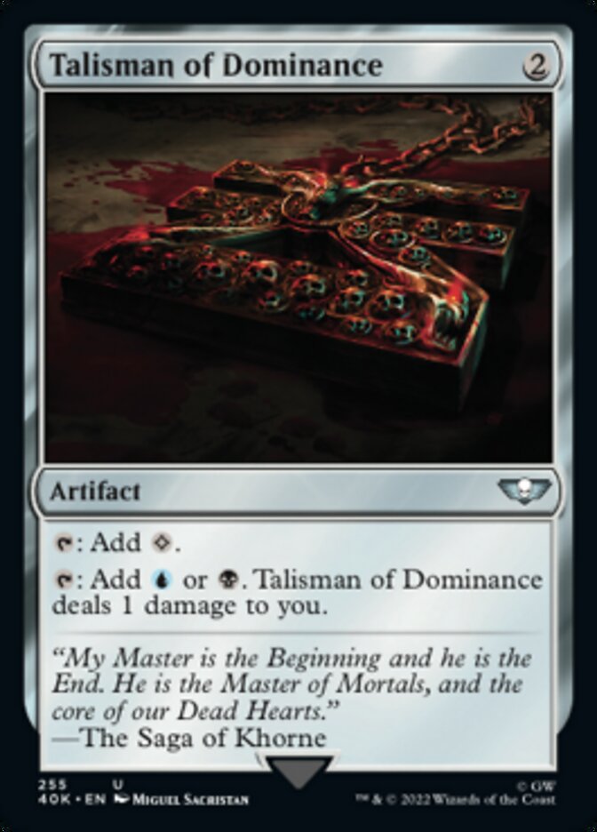 Talisman of Dominance #255