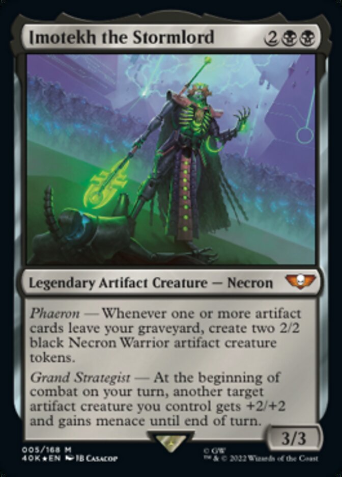 Imotekh the Stormlord (SURGE FOIL COMMANDER)