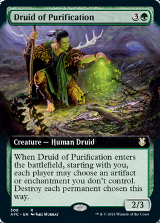 Druid of Purification (EXTENDED ART)