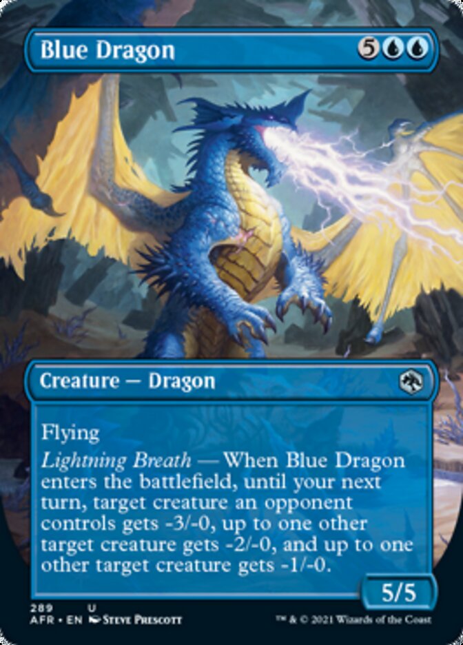 Blue Dragon (ALTERNATE-ART BORDERLESS)