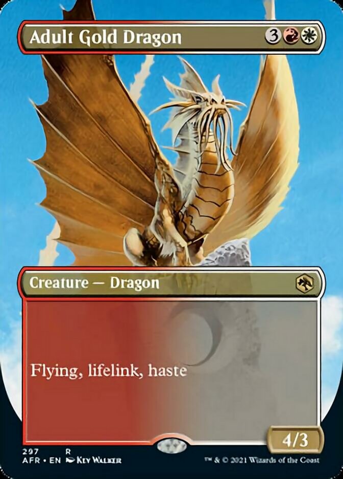 Adult Gold Dragon (ALTERNATE-ART BORDERLESS)