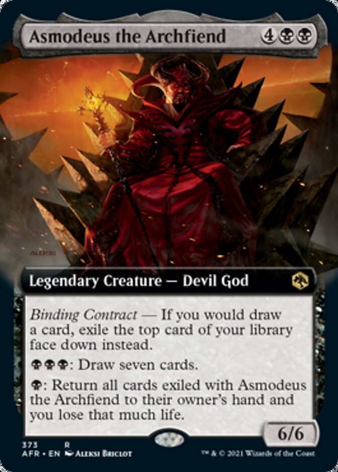 Asmodeus the Archfiend (EXTENDED ART)