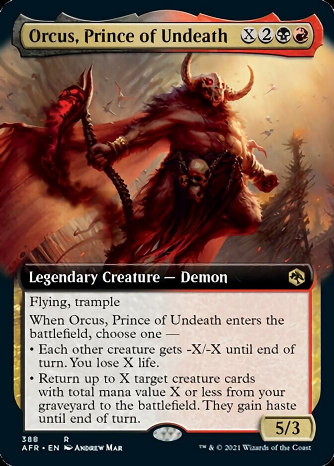 Orcus, Prince of Undeath (EXTENDED ART)
