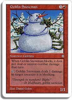 Goblin Snowman