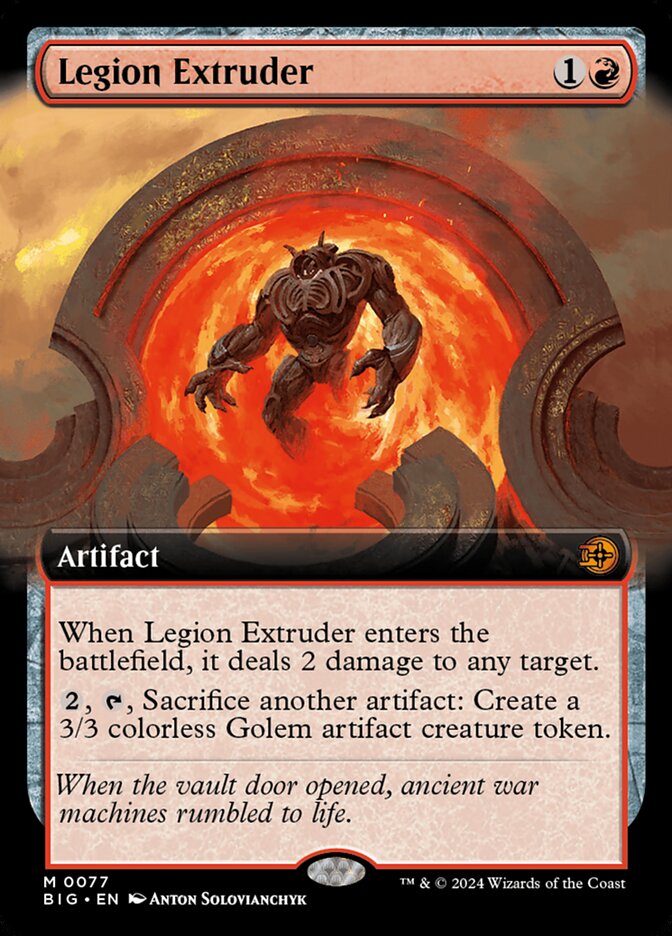 Legion Extruder #77 (EXTENDED ART)