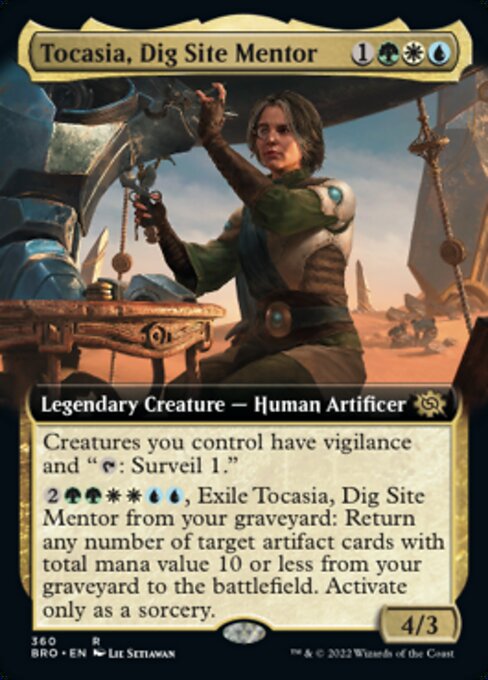 Tocasia, Dig Site Mentor (EXTENDED ART)