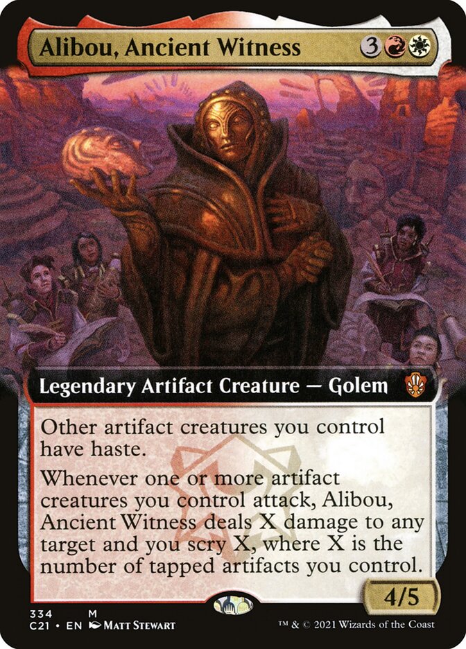 Alibou, Ancient Witness (EXTENDED ART) (rus)