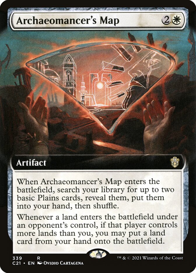 Archaeomancer's Map (EXTENDED ART) (rus)