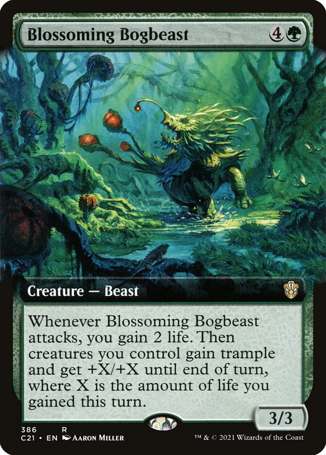 Blossoming Bogbeast (EXTENDED ART) (rus)