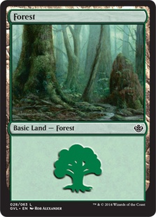Forest (#28) (Garruk vs. Liliana)