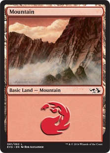 Mountain (#61) (Elves vs. Goblins)
