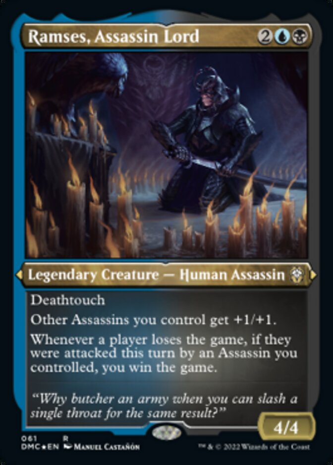 Ramses, Assassin Lord (ETCHED FOIL)