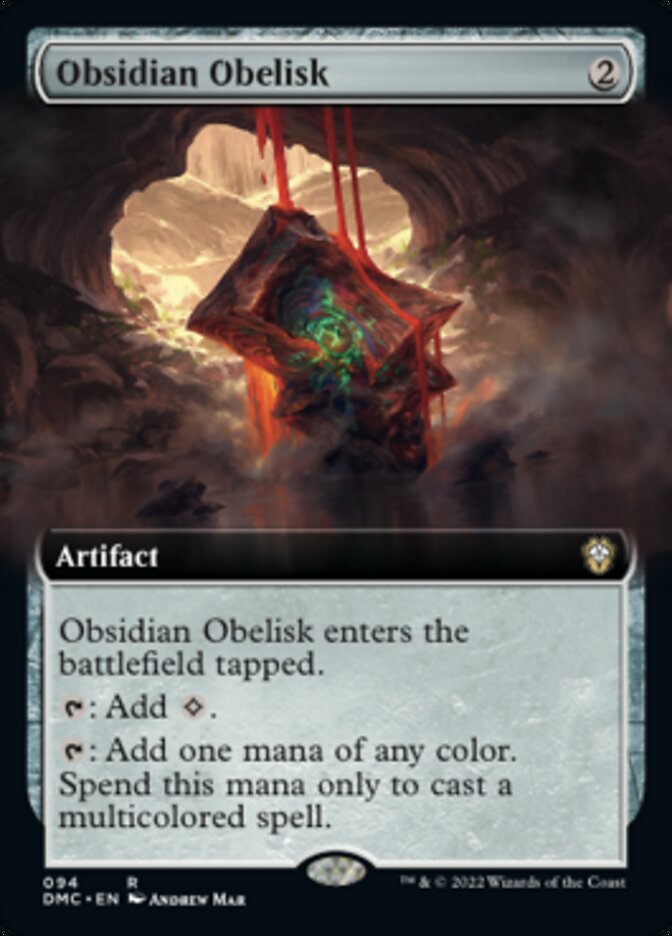 Obsidian Obelisk (EXTENDED ART)