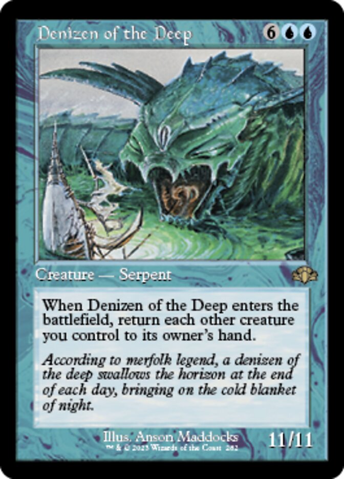 Denizen of the Deep (OLD-FRAME BONUS SHEET)