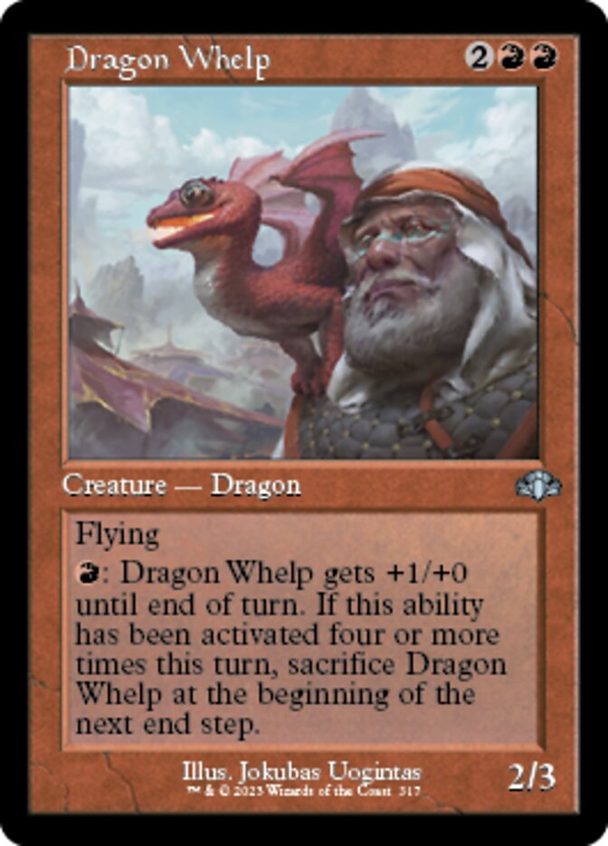 Dragon Whelp (OLD-FRAME BONUS SHEET)
