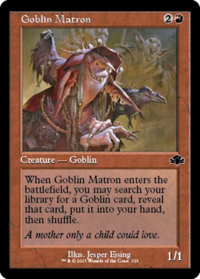 Goblin Matron (OLD-FRAME BONUS SHEET)