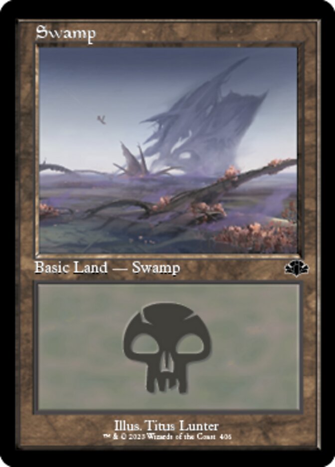 Swamp #406 (OLD-FRAME BONUS SHEET)