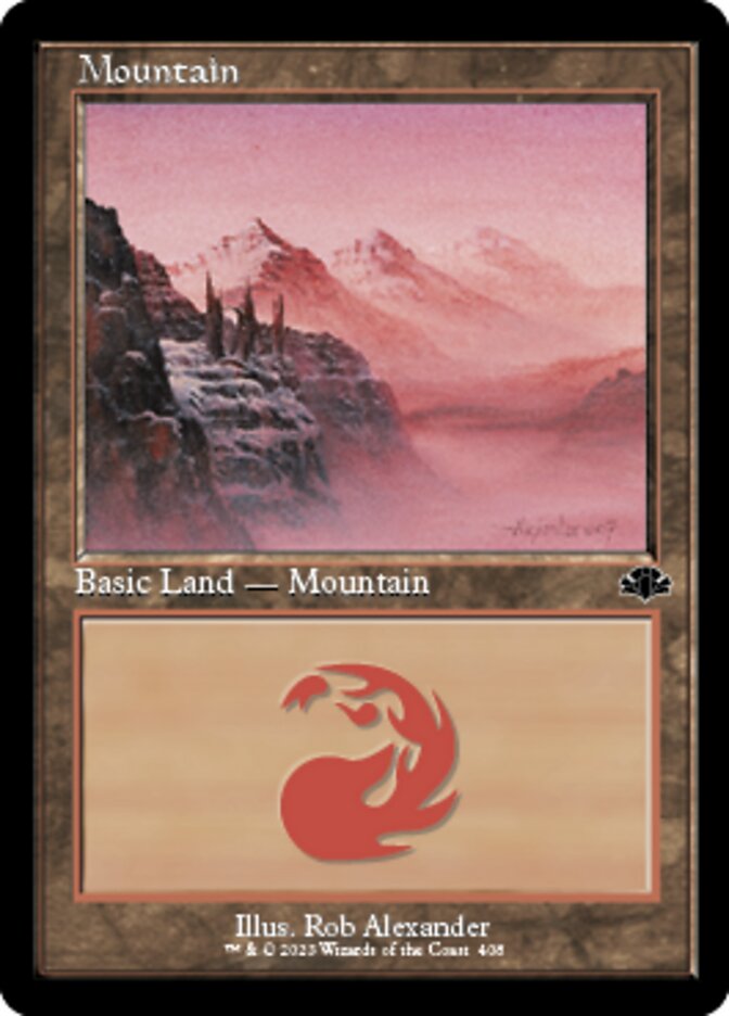 Mountain #408 (OLD-FRAME BONUS SHEET)