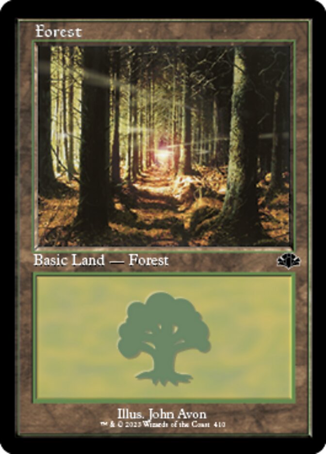 Forest #410 (OLD-FRAME BONUS SHEET)