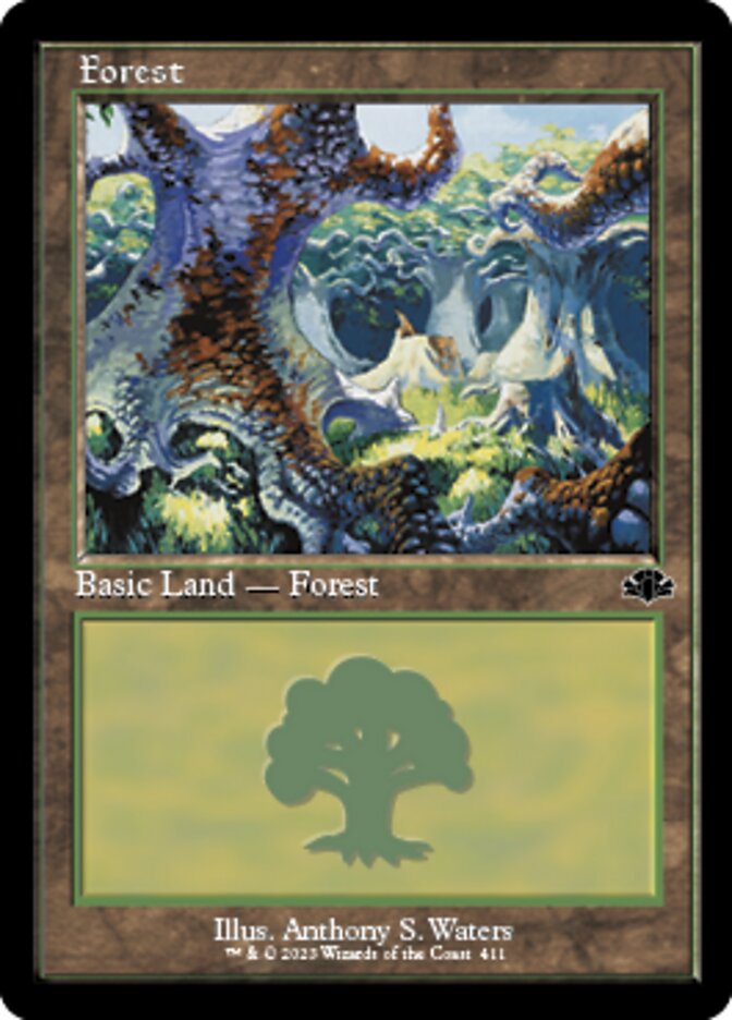 Forest #411 (OLD-FRAME BONUS SHEET)