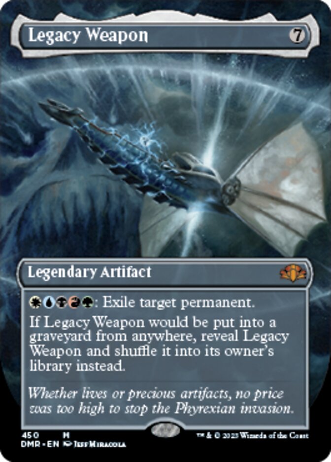 Legacy Weapon (ALTERNATE-ART BORDERLESS)