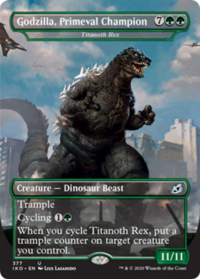 Titanoth Rex // Godzilla, Primeval Champion