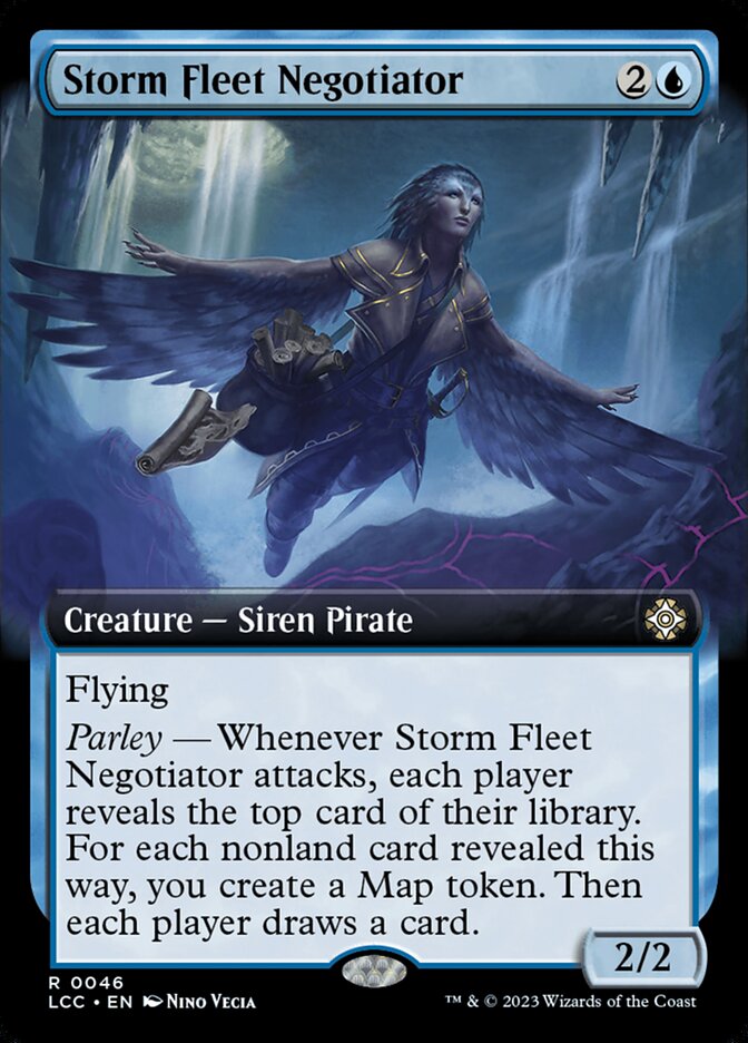 Storm Fleet Negotiator #46 (EXTENDED ART)