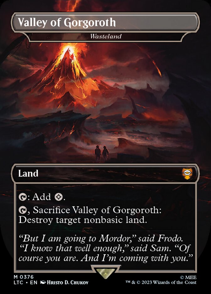 Wasteland // Valley of Gorgoroth (BORDERLESS FLAVOR) #376