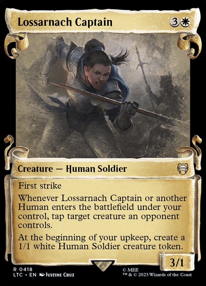 Lossarnach Captain #418 (SILVERFOIL HOLIDAY)