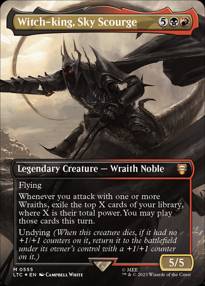 Witch-king, Sky Scourge #555 (SURGEFOIL)