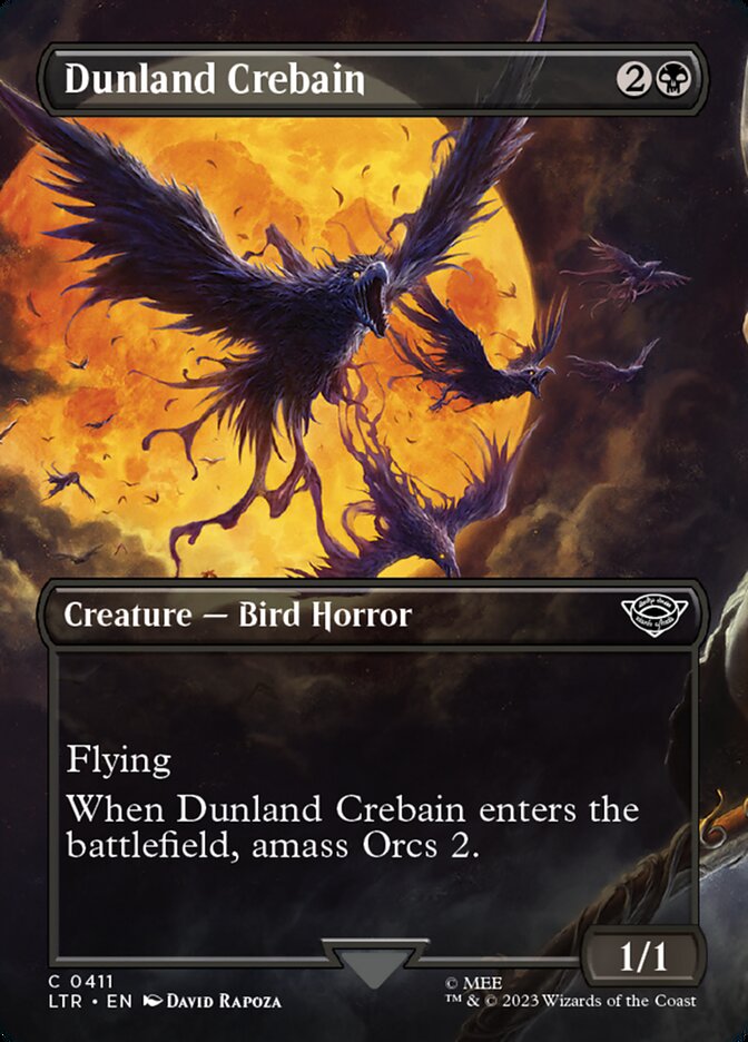 Dunland Crebain (SCENE CARD)