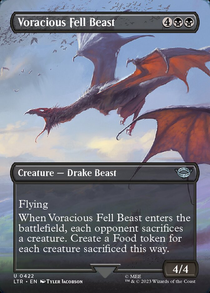 Voracious Fell Beast (SCENE CARD)