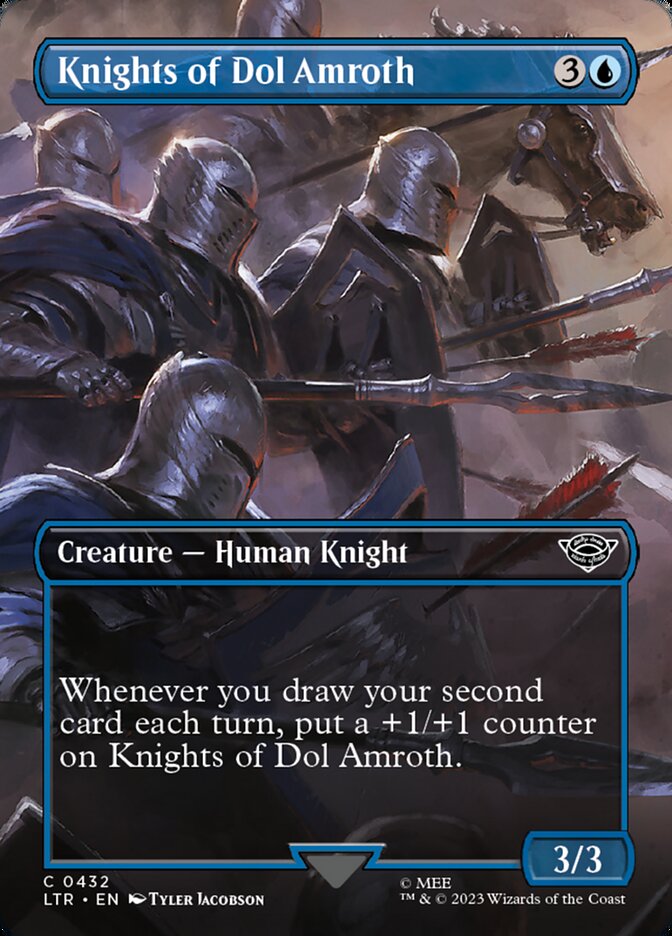 Knights of Dol Amroth (SCENE CARD)
