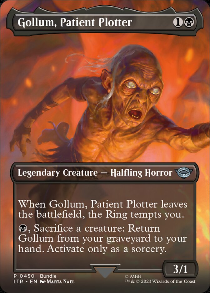 Gollum, Patient Plotter (SCENE CARD)
