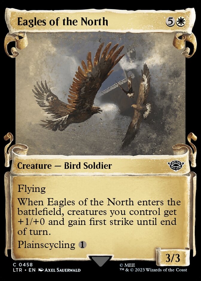 Eagles of the North #458 (SILVERFOIL)