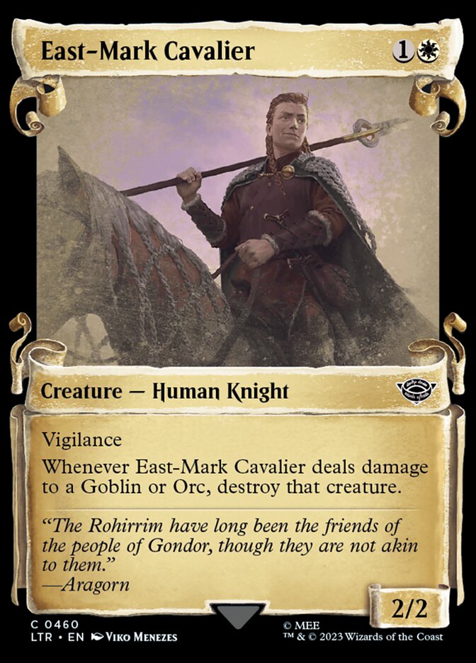 East-Mark Cavalier #460 (SILVERFOIL)