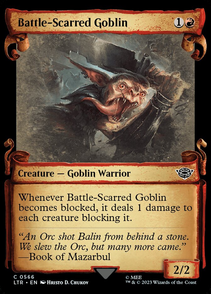 Battle-Scarred Goblin #566