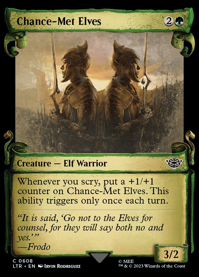 Chance-Met Elves #608 (SILVERFOIL)