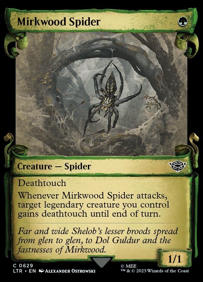 Mirkwood Spider #629 (SILVERFOIL)