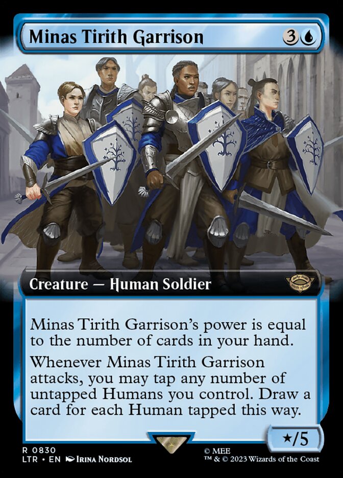 Minas Tirith Garrison #830 (EXTENDED ART)