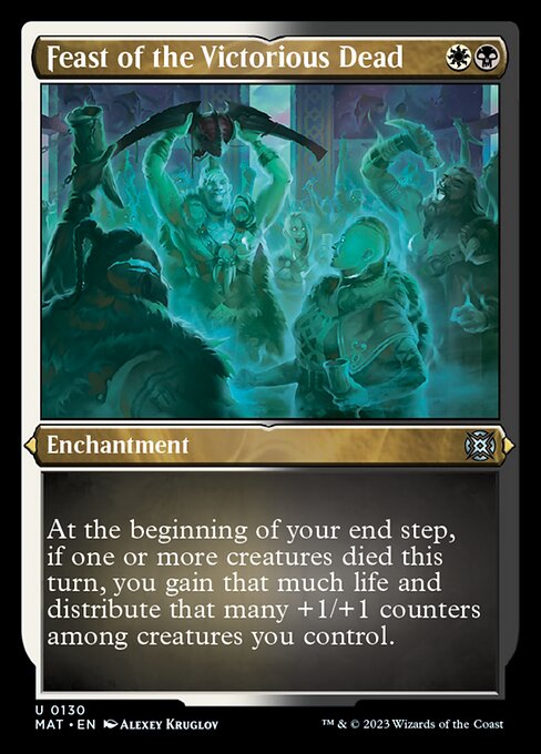 Feast of the Victorious Dead (ETCHED FOIL-ONLY)