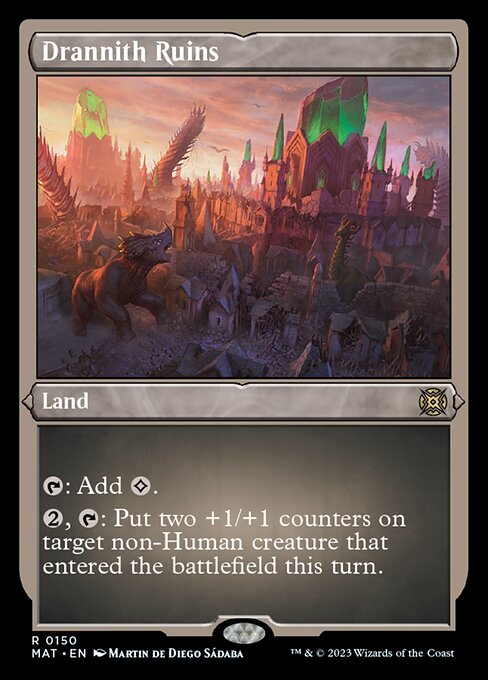 Drannith Ruins (ETCHED FOIL-ONLY)