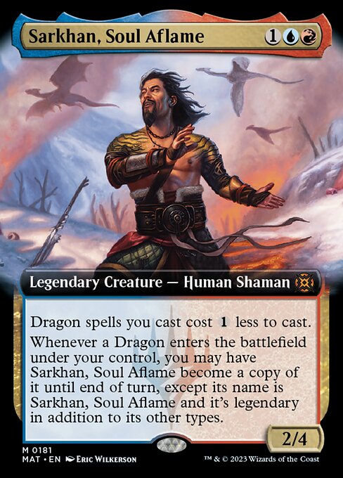 Sarkhan, Soul Aflame (EXTENDED ART)