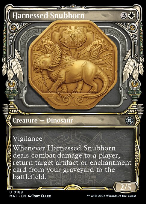 Harnessed Snubhorn (HALO FOIL)