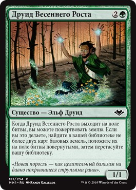 Springbloom Druid (rus)