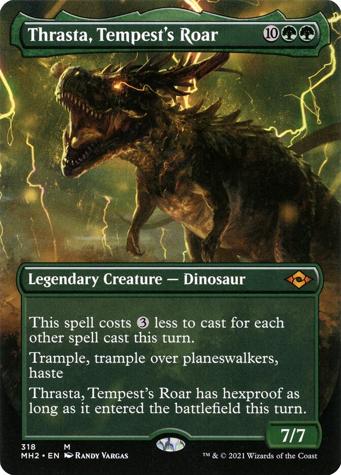 Thrasta, Tempest's Roar (ALTERNATE-ART BORDERLESS)