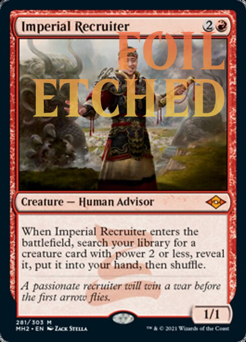 Imperial Recruiter (ETCHED FOIL)