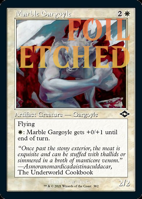 Marble Gargoyle (ETCHED FOIL)